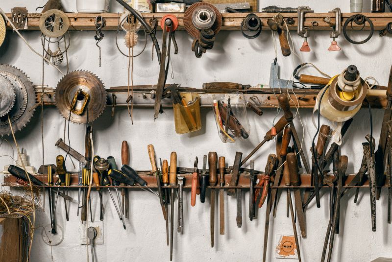 Garage Tool Rack Installation in Arlington, VA