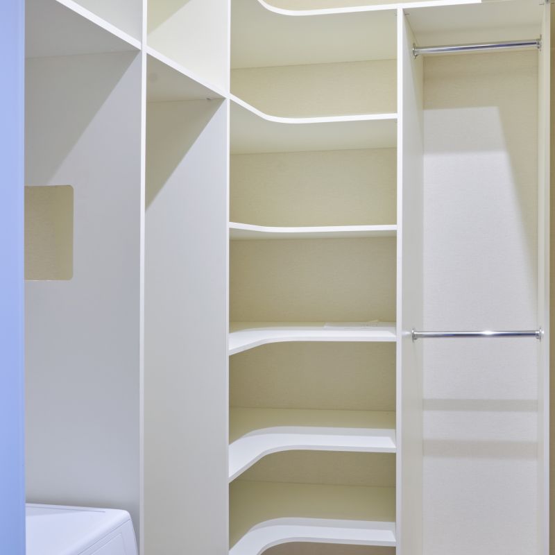 Mudroom Shelving Installation in Woodbridge, VA